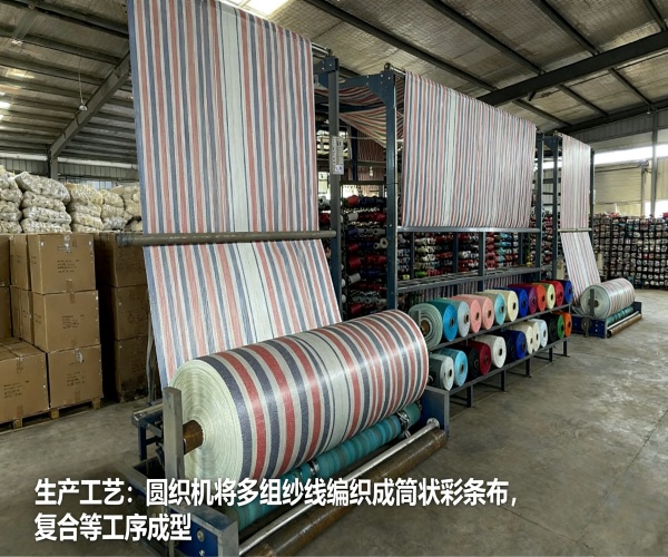 张家口建筑工程彩条布批发定制指南：2025质量管控标准下外观检测与边缘工艺鉴别技巧