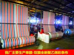天津三色彩条布生产厂家